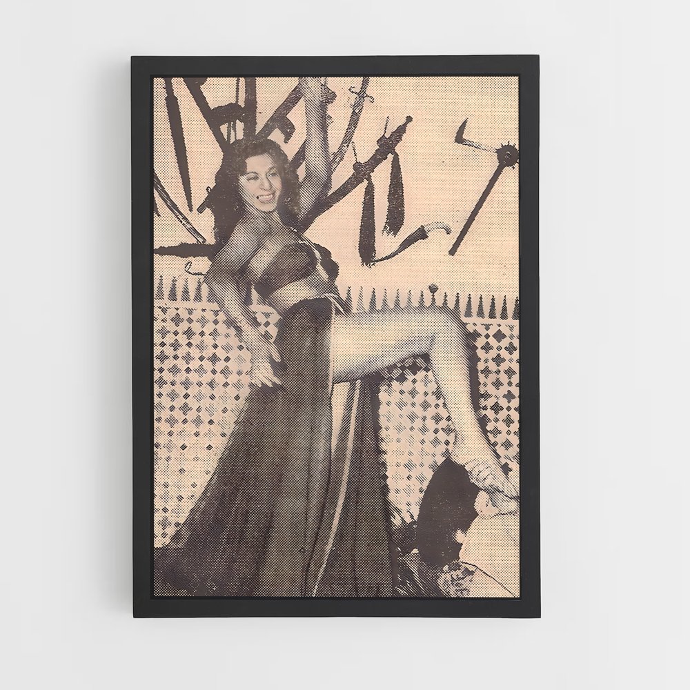 Poster La Danseuse Énigmatique (vue 2)